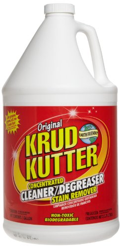 Krud Kutter KK012 Original Concentrated Cleaner Degreaser/Stain Remover with No Odor, 1 Gallon - 1