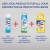 Lysol - Disinfecting Wipes - 4x80ct - Lemon & Lime Blossom - Disinfectant - Cleaning - Sanitizing - 6